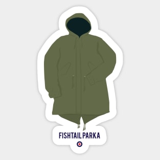 Fishtail Parka Sticker